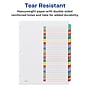 Avery Ready Index Table of Contents Paper Dividers, 1-31 Tabs, Contemporary Multicolor (11846)~#|#~sp92673421_sc7