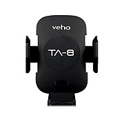 Veho TA-8 USB-C Car Wireless Charging Cradle, Black (VAA-014-TA8)