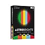 Astrobrights 65 lb. Cardstock Paper, 8.5" x 11", Eco Assortment, 250 Sheets/Pack (98853)~#|#~sp92675537_sc7