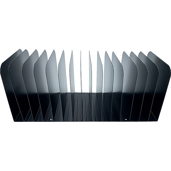 Huron Steel Message Rack, Black (HASZ0178) | Staples