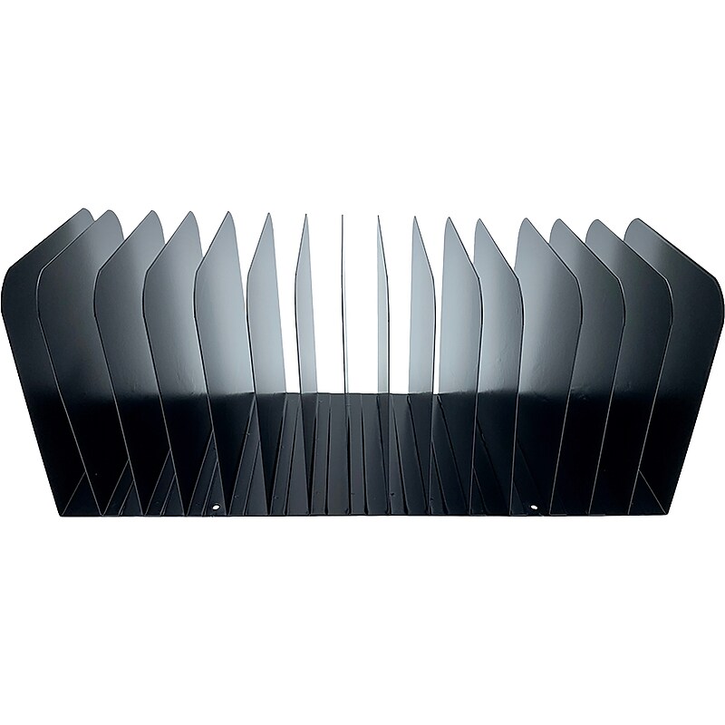 Huron Steel Message Rack, Black (HASZ0178) image 1