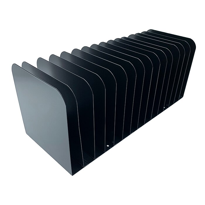 Huron Steel Message Rack, Black (HASZ0178) | Staples