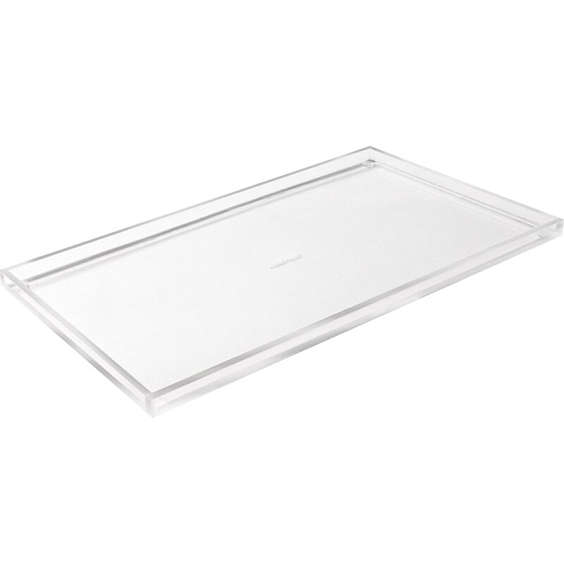 Russell+Hazel Bloc Stackable Tray, Clear Acrylic (31383) image 1