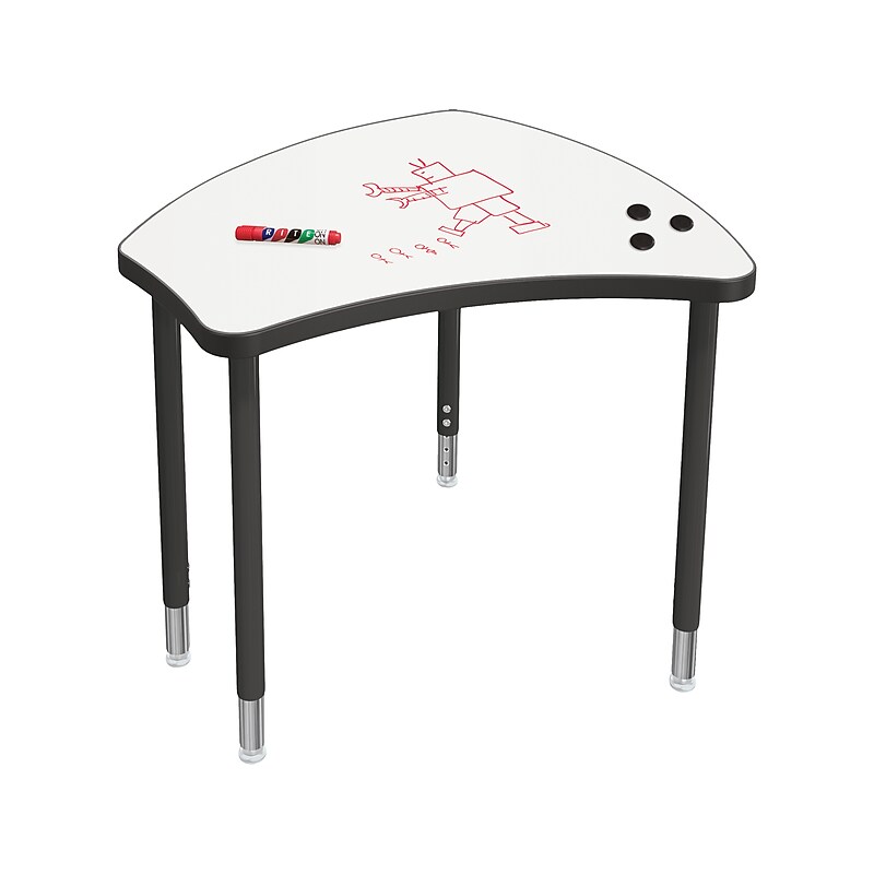 MooreCo Hierarchy 30" Table, Whiteboard (113361-MRKR) image 1