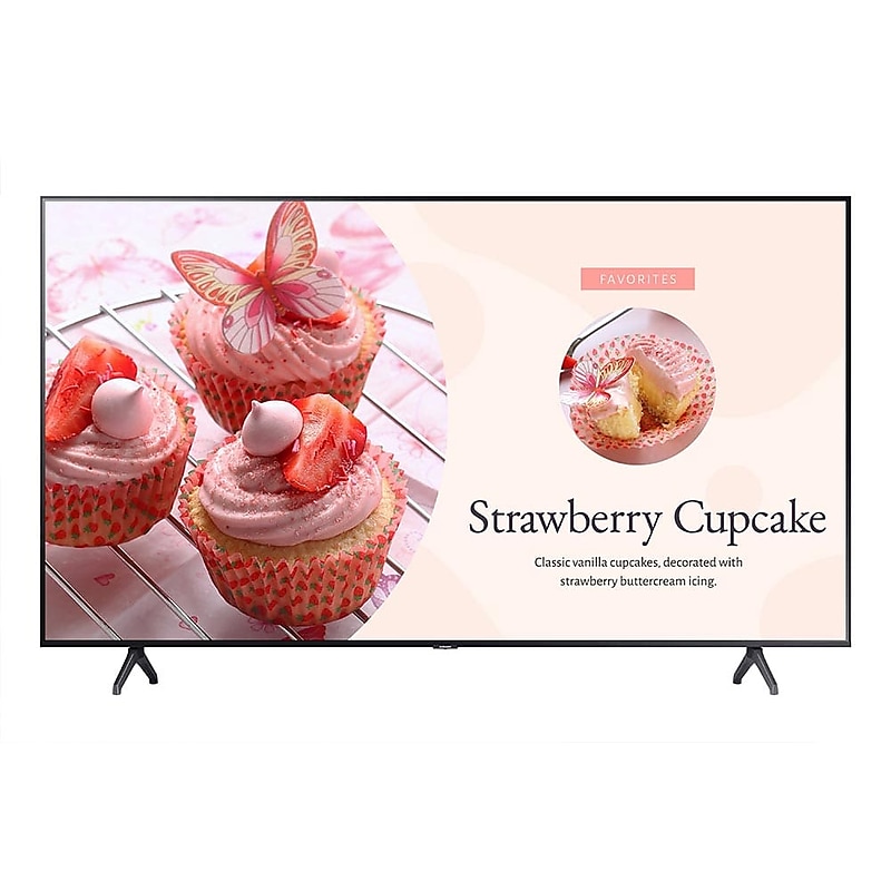 Samsung  BET-H Pro TV Series 65" Wall Mountable LED Smart TV for Digital Signage (BE65T-H) image 1