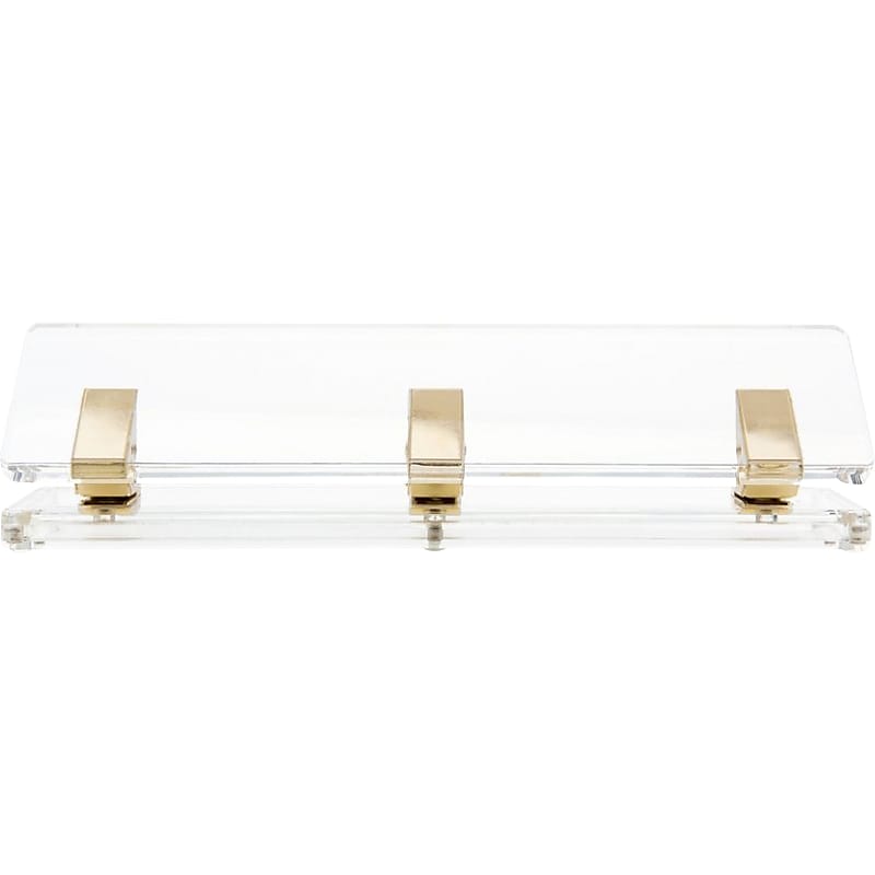 Russell+Hazel Signature 3-Hole Punch, 5 Sheet Capacity, Clear (44629) image 1