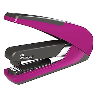 Staples One-Touch Plus Desktop Stapler, 30-Sheet Capacity, Assorted Colors (25107)