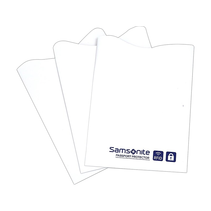 Samsonite RFID Paper Travel Wallet, White (91827-1908) image 1
