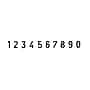 2000 Plus Classic Line 2010/P Numbering Stamp, "10-Band", Black Ink (011236)~#|#~sp93670430_sc7