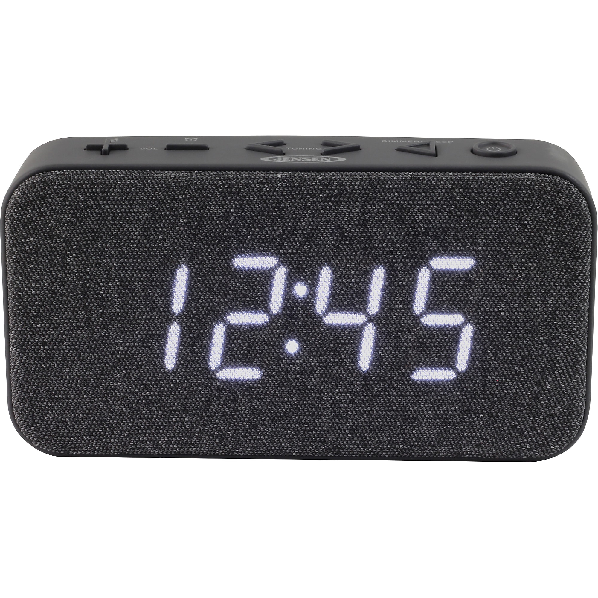 Jensen JCR-229 Dual Alarm Clock Radio, Black (JCR-229) Sansujyuku sansujyuku.com