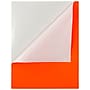 JAM Paper Shipping Labels, Full Page, 8 1/2 x 11 Sticker Paper, Neon Red, 1 Label/Sheet, 10 Labels/Pack (337628604)~#|#~sp93880933_sc7