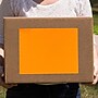 JAM Paper Shipping Labels, 8 1/2" x 11", Neon Orange, 1 Label/Sheet, 10 Labels/Pack (337628613)~#|#~sp93881027_sc7