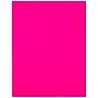 JAM Paper Shipping Labels, 8 1/2" x 11", Neon Pink, 1 Label/Sheet, 10 Labels/Pack (337628614)~#|#~sp93881029_sc7