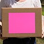 JAM Paper Shipping Labels, 8 1/2" x 11", Neon Pink, 1 Label/Sheet, 10 Labels/Pack (337628614)~#|#~sp93881030_sc7