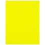 JAM Paper Shipping Labels, 8 1/2" x 11", Neon Yellow, 1 Label/Sheet, 10 Labels/Pack (337628611)~#|#~sp93881036_sc7