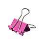 JAM Paper Colored Small Binder Clips, 3/8" Capacity, Pink, 25/pack (334BCPI)~#|#~sp93881046_sc7