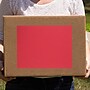 JAM Paper Shipping Labels, 8 1/2" x 11", Red, 1 Label/Sheet, 10 Labels/Pack (337628603)~#|#~sp93881053_sc7