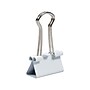 JAM Paper Colorful Small Binder Clips, 3/8" Capacity, White, 25/Pack (334BCWH)~#|#~sp93881078_sc7