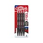 Sharpie S-Gel Retractable Gel Pen, Fine Point, 0.5mm, Blue Ink, 4/Pack (2116200)~#|#~sp93891532_sc7