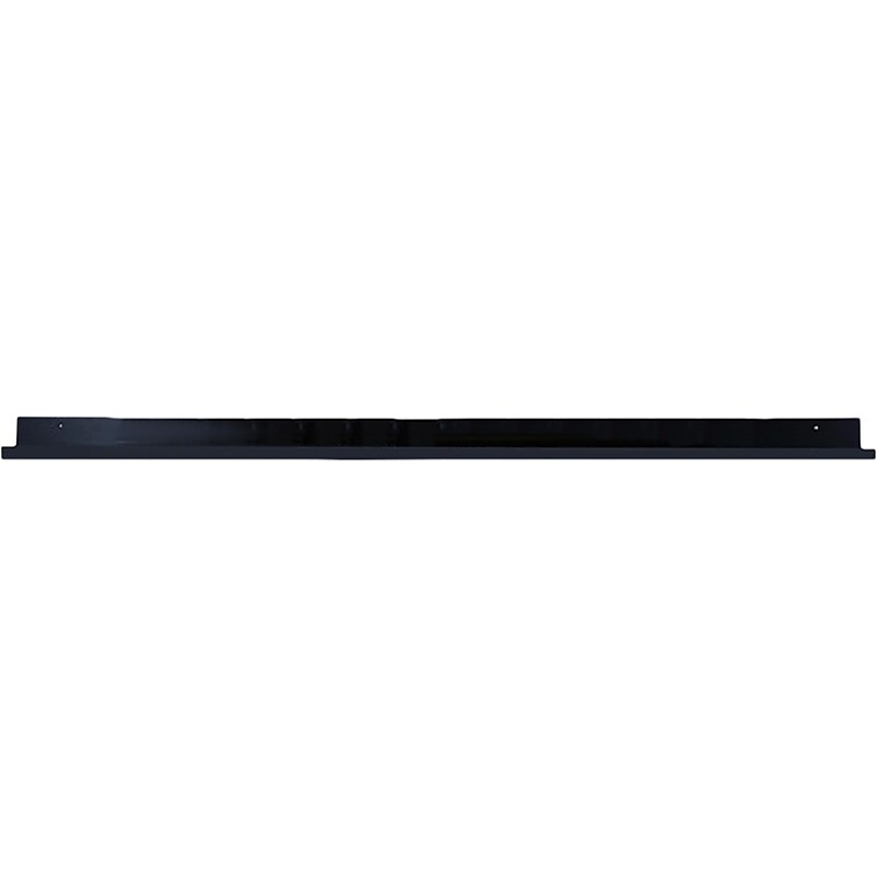 Eden Grove MDF Mounted Picture Ledge Shelf, 35.4", Black (9084680) image 1