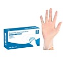 100-Pack Powder/Latex Free Vinyl Exam Gloves