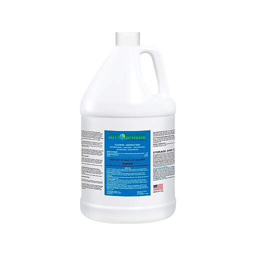 Atmosphere Disinfectant Liquid Jug, 128 Oz. (B3PATM004) Staples