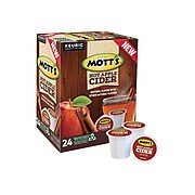 Mott's Hot Apple Cider Keurig® K-Cup® Pods, 24/Box (386040)