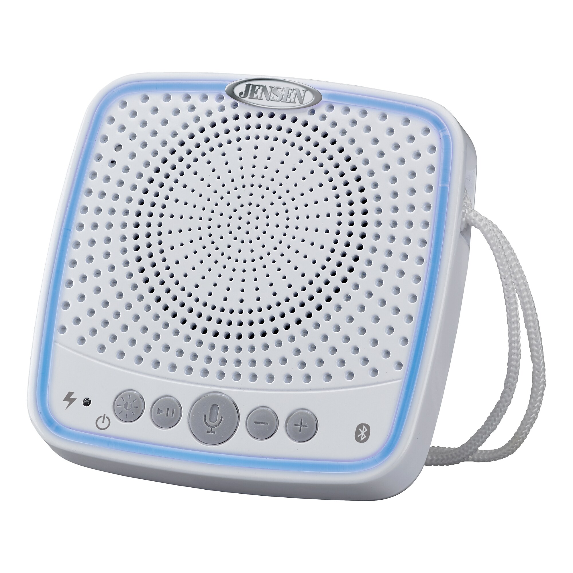 Jensen SMPS-626 Bluetooth Waterproof Speaker, White Simolary simolary.com
