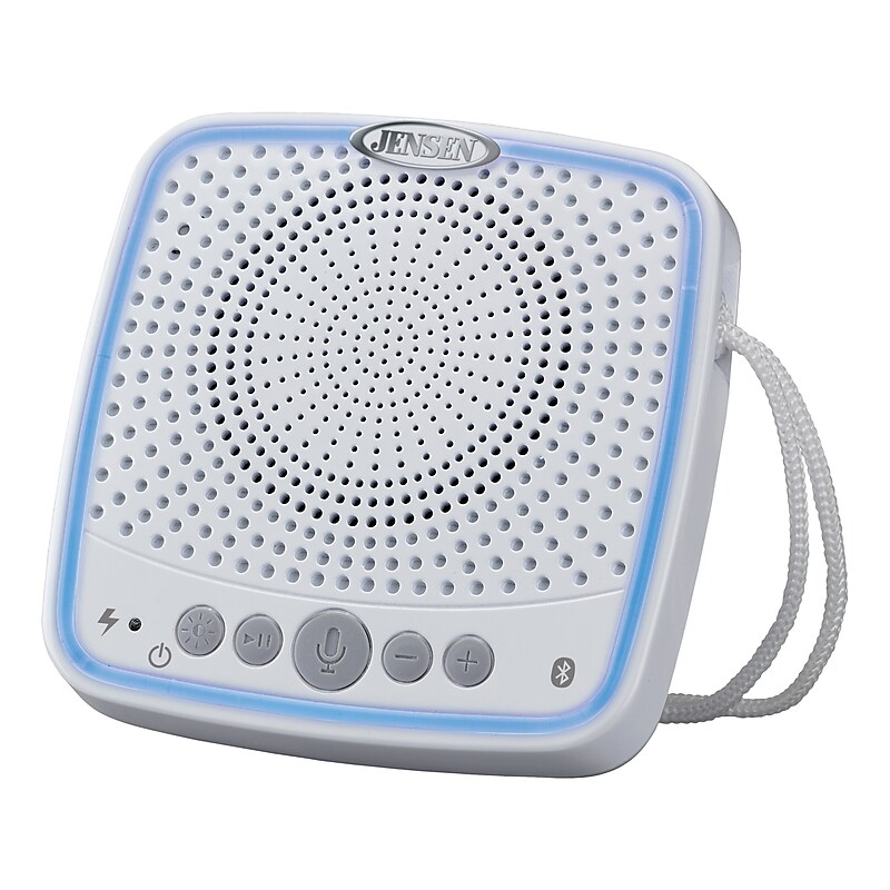 Jensen SMPS-626 Bluetooth Waterproof Speaker, White image 1