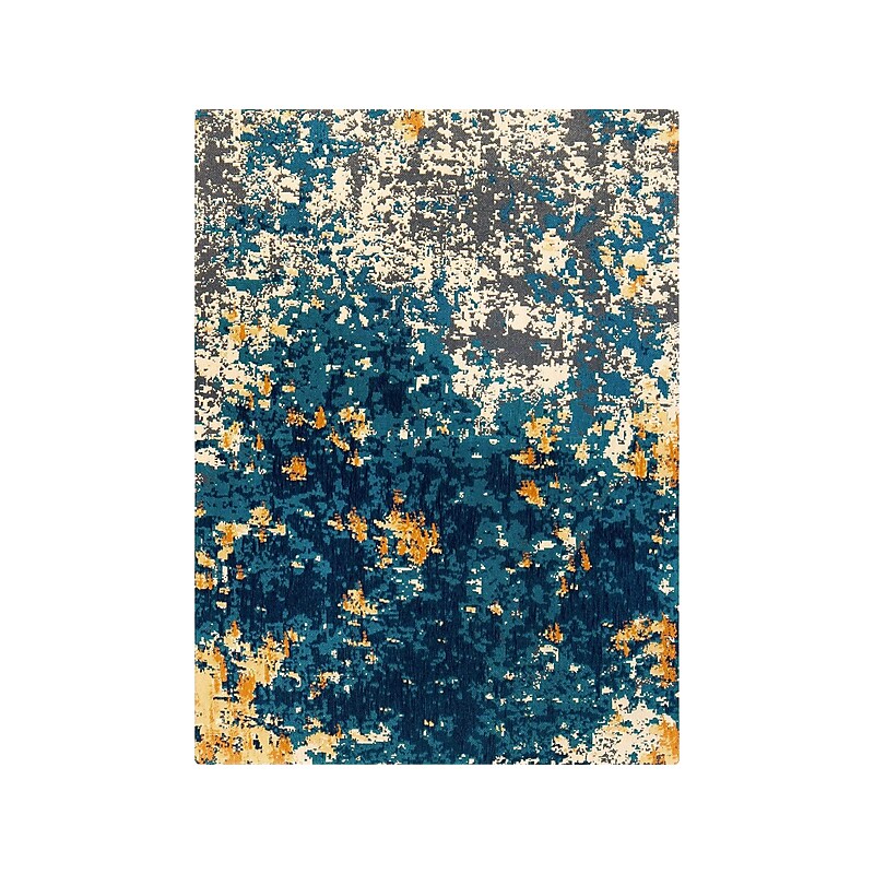 Anji Mountain Rug'd Bilbao Carpet & Hard Floor Chair Mat, 36" x 48'', Multicolored (AMB9016) image 1