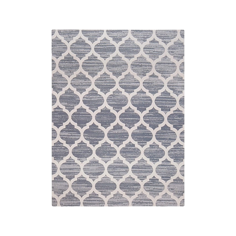 Anji Mountain Rug'd Mitte Carpet & Hard Floor Chair Mat, 36" x 48'', Multicolored (AMB9011) image 1