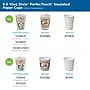 Dixie PerfecTouch WiseSize Insulated Paper Cup & Lid Combo, 10 oz., White, 50/Pack (5310COMBO600)~#|#~sp94905865_sc7