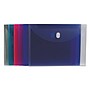 C-Line Plastic Hook & Loop Booklet Envelope, Assorted Colors (CLI58000)~#|#~sp95007233_sc7