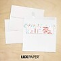 LUX 60lbs. 4 1/8" x 9 1/2" #10 Regular Envelopes, Blue Parchment, 250/BX~#|#~sp95007295_sc7