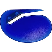 Officemate .75" Handle Letter Opener, Blue (OIC30310)