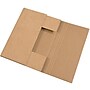 17.25" x 11 1/4" x 2" Easy-Fold Mailers, Kraft, 50/Bundle (M17112BFK)~#|#~sp95007408_sc7