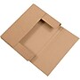 11 1/8" x 8 5/8" x 2" Easy-Fold Mailers, Kraft, 50/Bundle (M1BKK)~#|#~sp95007440_sc7