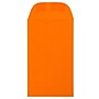 JAM PAPER #3 Coin Business Colored Envelopes, 2 1/2" x 4 1/4", Orange Recycled, 100/Pack (900967818A)~#|#~sp95008907_sc7