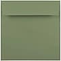 JAM PAPER Premium Invitation Envelopes, 6 1/2" x 6 1/2", Olive Green, 25/Pack (187021)~#|#~sp95008959_sc7