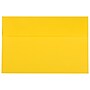 JAM PAPER A9 Colored Invitation Envelopes with Peel & Seal Closure, 5 3/4" x 8 3/4", Yellow Recycled, Bulk 1000/Carton (71565B)~#|#~sp95008968_sc7