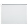 JAM Paper Plastic Envelopes with Zipper Closure, 9.75" x 11.75", White, 12/Pack (34011BU)~#|#~sp95008982_sc7