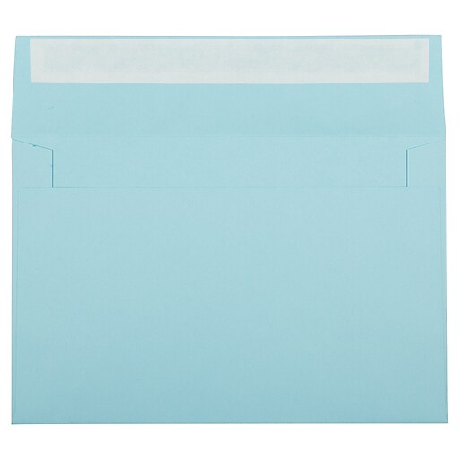 JAM PAPER A9 Colored Invitation Envelopes with Peel & Seal Closure, 5 3