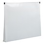 JAM Paper Plastic Envelopes with Zipper Closure, 9.75" x 11.75", White, 12/Pack (34011BU)~#|#~sp95009156_sc7
