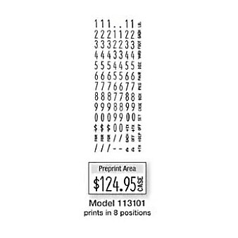 Monarch 1131 Labeler, 1-Line, Black (925072)
