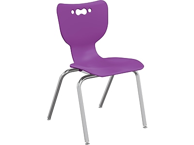 MooreCo Hierarchy 4-Leg Plastic School Chair