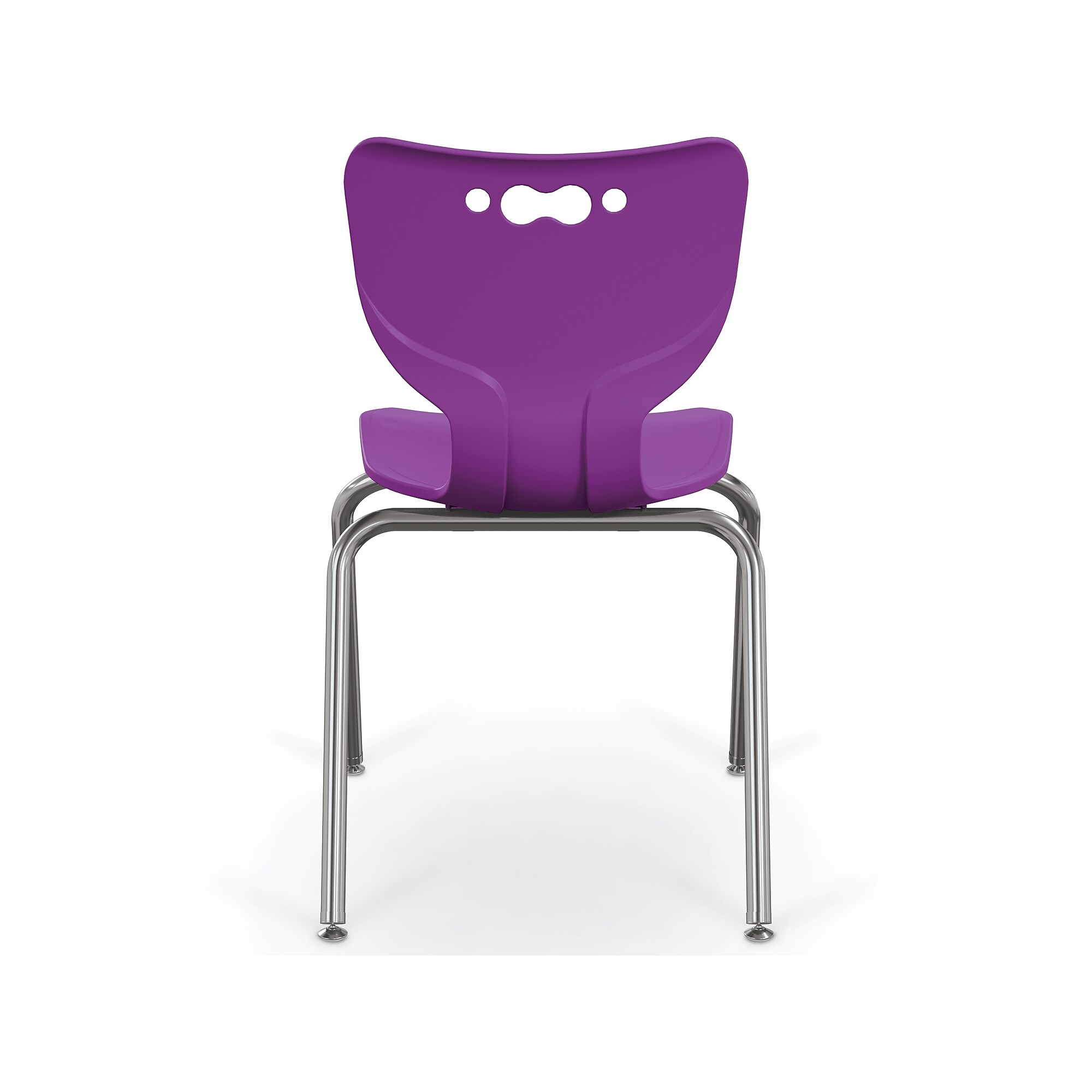 MooreCo Hierarchy 4-Leg Plastic School Chair, Purple (53318-1-PURPLE-NA-CH) Sansujyuku sansujyuku.com