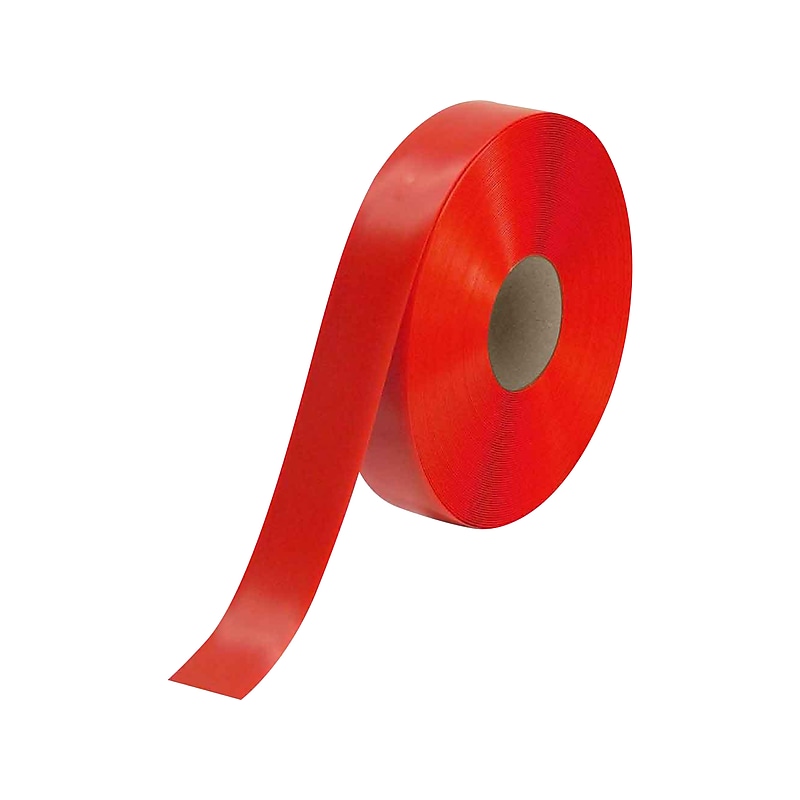 National Marker Safety Tape, 2" x 33.33 Yds., Red (HDT2R) image 1