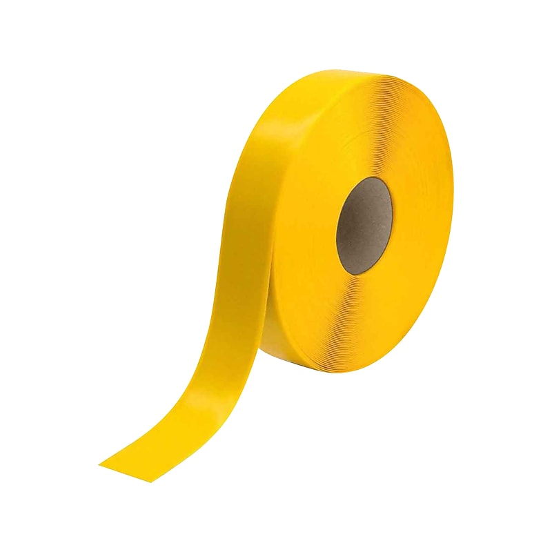 National Marker Safety Tape, 2" x 33.33 Yds., Yellow (HDT2Y) image 1
