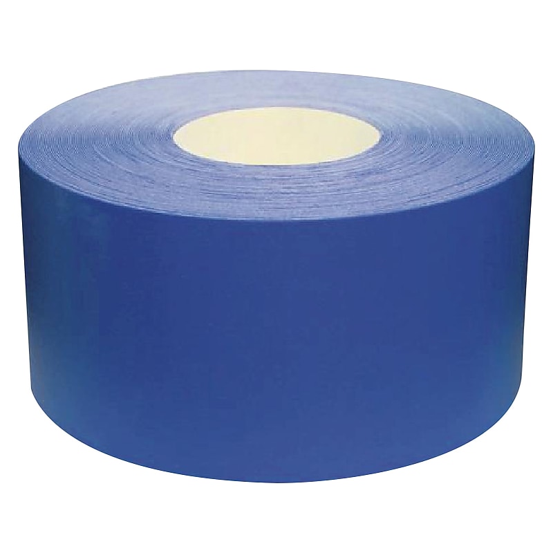 National Marker Safety Tape, 4" x 33.33 Yds., Blue (DT4B) image 1