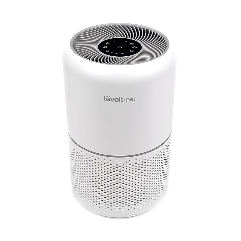Levoit Core Pet Care True HEPA Tower Air Purifier, White (HEAPAPLVNUS0035) image 1